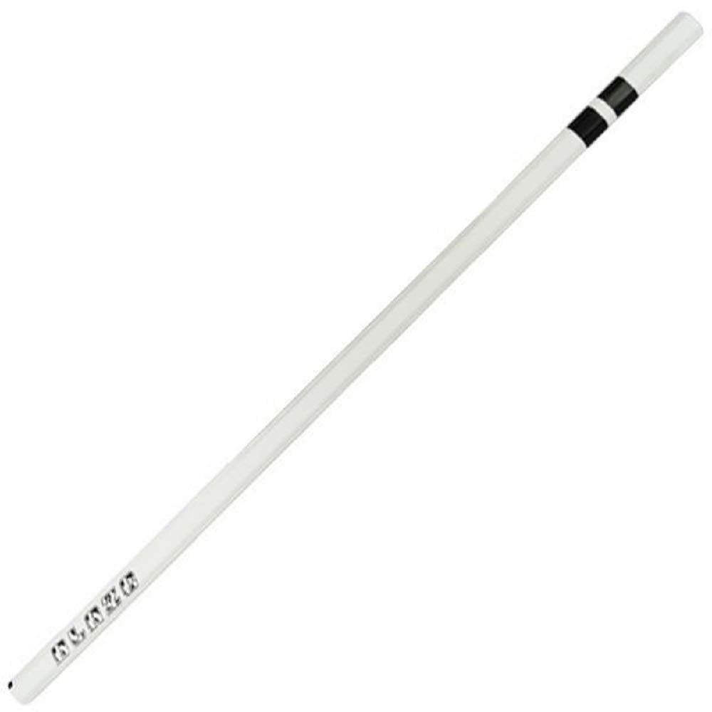 Harrow Blaze Straight Lacrosse Shaft White/Black / 31.5