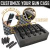 5 Pistol 18 Magazine Storage Foam Insert For V300 Vault Case By Pelican | 2 Piece Set Pre-Cut Military Grade Polyethylene Foam Base Insert And Lid Liner (Case Not Included) view 3