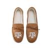 FOCO NCAA Texas A&M Aggies Mens College Team Logo Moccasin Slippers, Tan, XL (13-14) view 2