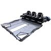 CLAM 14513 Removable Thermal Floor Attachment with Carry Bag for X300 Fish Trap Ice Fishing Shelter Tent, Accessory Only, Gray view 2
