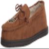 FOCO NHL Vegas Golden Knights Mens Team Logo Moccasin Slippers Shoes, Tan, Small (7-8) view 1