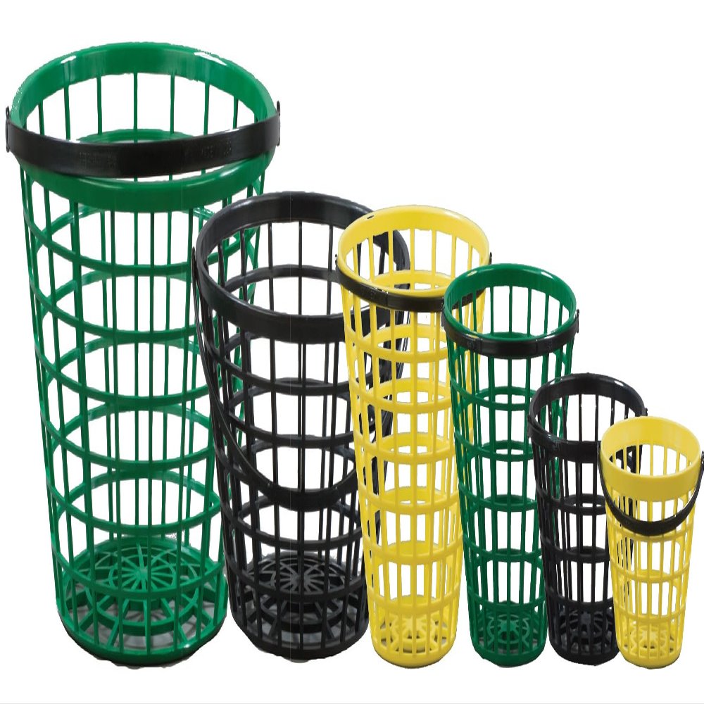 P2 Golf Ball Baskets (Medium (70-95 Balls), Yellow)