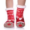 Yebing Kids Boys Girls Slipper Socks Cute Animal Fuzzy Winter Warm Fleece Lining Christmas Socks With Grippers Christmas Deer,3-5 Year Old view 1