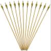 AMEYXGS 6/12pcs 33inch Hunting Arrow 900 Spine Mixed Carbon Fiber Arrows Target Practice Arrows with 3inch Turkey Feather and Tips Points (Yellow&White 12 pcs) view 1