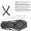 Ice Cleats, Highly elastic Traction Cleats Grippers with magic tape Straps and Storage Bag, Anti Slip Walk Traction Cleats for Hiking Walking on Snow and Ice (M: Women5-10/Men3-8/foot length221-255mm) view 2