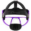 Champion Sports Magnesium Softball Face Mask - Lightweight Masks for Adults - Durable Head Guards - Premium Sports Accessories for Indoors and Outdoors - Purple view 2