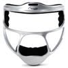 Champion Sports Magnesium Softball Face Mask - Lightweight Masks for Youth - Durable Head Guards - Premium Sports Accessories for Indoors and Outdoors - Silver view 1