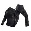Airsoft Hunting Shooting Sports Battle Uniform BDU Tactical Combat Camouflage Clothing - Black CP - XXXL view 1