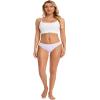 ANZERMIX Women's Breathable Cotton Thong Panties Pack of 6 (6-pack Fashion Assorted, Large) view 4