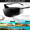 BIRCEN Polarized Mens Sunglasses for Driving: UV Protection Al-Mg Metal Sunglasses Lightweight Shades for Fishing Travel Golf view 3
