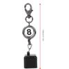 Snooker Cue Chalk Box With Retractable Key Ring - Billiard and Pocket Pool Chalk Bag view 3