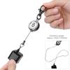 Snooker Cue Chalk Box With Retractable Key Ring - Billiard and Pocket Pool Chalk Bag view 4