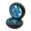 2Pcs 100 mm Pro Stunt Scooter Wheels with Abec 9 Bearings for MGP/Razor/Lucky/Envy/Vokul Pro Scooters Replacement Wheels (Blue)