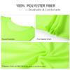 Sports Training Mesh Vests, 12 Pack Polyester Soccer Football Basketball Practice Bibs with Round Neck, Adjustable Ribbon view 3