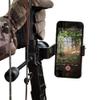 Ace Hunter Bow Mount Arrow Mobile Phone Holder Bracket for Archery Hunting Photos and Video Moment Recorder view 2