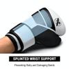 Hayabusa S4 Kids Boxing Gloves for Boys and Girls - White, 6 oz view 3