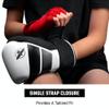 Hayabusa S4 Kids Boxing Gloves for Boys and Girls - White, 8 oz view 4