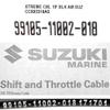 Teleflex TFXtreme 3300 / 33C Boat Shift Throttle Control Cable CCX63318AS | Suzuki 18 Ft view 2