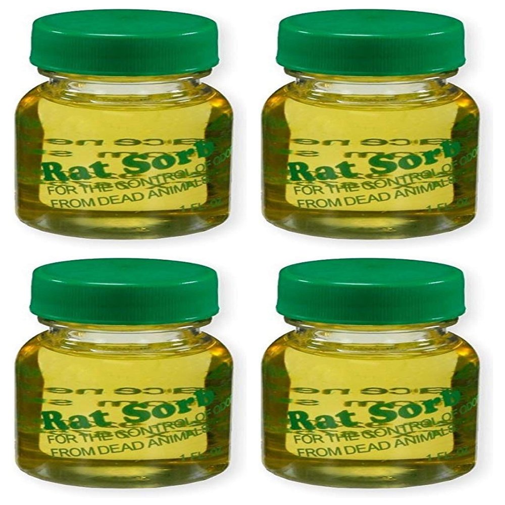 Rat Sorb (1oz Odor Eliminator Dead Rodents (1oz) (Four Pack)