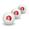 GRAPHICS & MORE Care Bears Love-A-Lot Bear Novelty Table Tennis Ping Pong Ball 3 Pack view 1