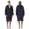 Adoretex Unisex Waterproof Swim Parka, Quick-dry Warm Coat Water Sports Jacket for Adults & Kids-PK005-Navy/Navy-AM view 2