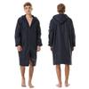 Adoretex Unisex Waterproof Swim Parka, Quick-dry Warm Coat Water Sports Jacket for Adults & Kids-PK005-Navy/Navy-AXL view 2