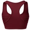 HATOPANTS Sleeveless Racerback Crop Tank Top Camisole Backless Scoop Neck Shirts DKBUR M view 3