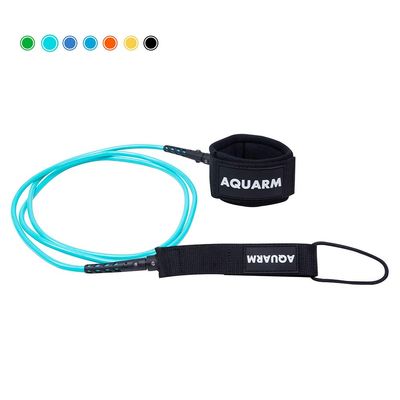 AQUARM Surfboard Leash 6/7/8/9 Feet Straight Leg Rope Premium SUP Leashes Ankle for Surfing