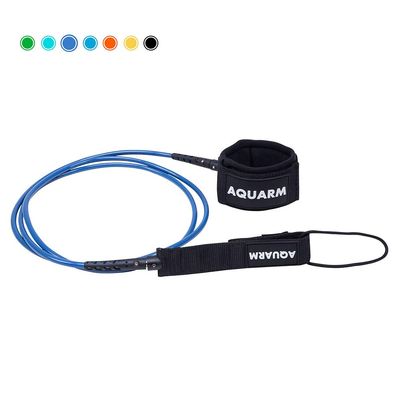 AQUARM Surfboard Leash 6/7/8/9 Feet Straight Leg Rope Premium SUP Leashes Ankle for Surfing