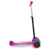 Jamara 460497 KickLight Scooter Pink Adjustable Handlebar Movable Handlebar for Change of Direction, Ball-Bearing Bearings, 3 Wheels for Stable Driving and Rear Brake view 4