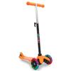 JAMARA 460496 KickLight Scooter Orange Handlebar Height-Adjustable, Movable Handlebar for Changing Direction, Ball Bearing Light, 3 Wheels for Stable Driving and Rear Brake view 1