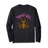 Halloween Deer Costume Trophy Wife Long Sleeve T-Shirt view 1