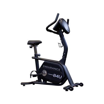 Body-Solid (B4UB) Upright Indoor Exercise Bike with LED Display - Adjustable Seat, Multiple Workout Programs, Heart Rate Monitor & Calorie Tracker for Home Gym