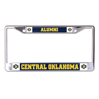 1SCS University of Central Oklahoma Alumni Chrome License Plate Frame