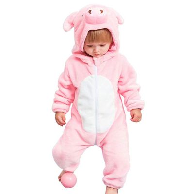 Baby Pig Costumes Unisex Toddler Outfit Halloween Dress Up Romper 3-6 Months