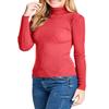 NE PEOPLE Womens Light Weight Basic Long Sleeve Turtle Neck Ribbed Shirt (S-3XL) view 2