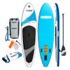 Lifetime Vista Inflatable Stand Up Paddle Board, 11' Long x 32" Wide x 6" Thick, Durable and Lightweight SUP, Stable Wide Stance Deck, Includes Backpack, Paddle, Pump, Removable Fin and Repair Kit