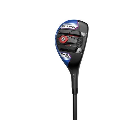 Cobra Golf 2020 Speedzone One Length Hybrid Matte Black-Blue 4 One Length Hybrid (Men's, Right Hand, UST Recoil ESX 480, Senior Flex, 21.0)