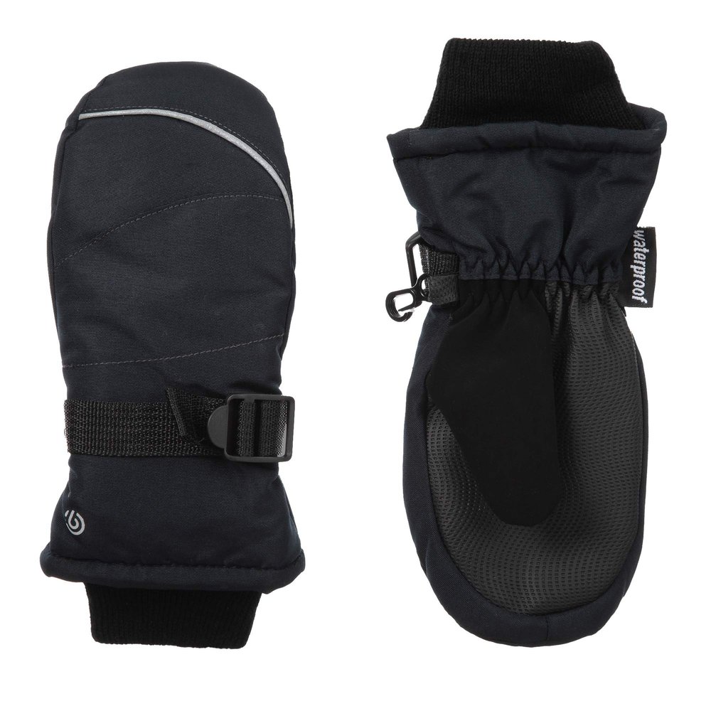 C9 Champion Kids Unisex Cold Weather Windproof and Waterproof Snow and Ski Mitten with Reflective Trim