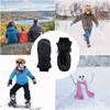 C9 Champion Kids Unisex Cold Weather Windproof and Waterproof Snow and Ski Mitten with Reflective Trim view 3