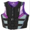 O'Brien Women's Focus Neoprene Life Jacket, Purple, X-Small view 1