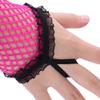 Ibluelover Kids Long Fishnet Gloves Girls Lace Fingerless Mesh Gloves Dance Performance Party Costume Accessory view 4