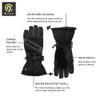 C9 Champion unisex child C129a Cold Weather Gloves, Black Camo, Boys 8 16 US view 4