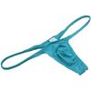 OROCOJUCO 4-Pack Men's Bikini Thong Underwear Slim Pouch String Tangas Second Skin Feel Sexy Low Rise T-back Large view 3