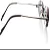 Hit Notion Unisex Clip-On Eyewear - Oval Shape, Metal Full Rim, Gunmetal Lavendar view 3