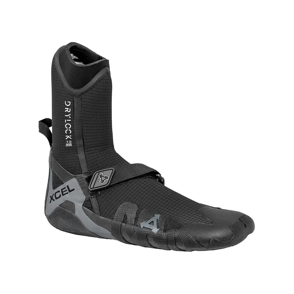 XCEL Drylock Round Toe Boot 7mm - Black/Graphite | 7