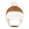 Ylucky Baby Winter Trooper Hat Earflap Ushanka Cap Suede Russian Trapper Hat Infant Beanie Hat with Earflap view 2