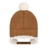 Ylucky Baby Winter Trooper Hat Earflap Ushanka Cap Suede Russian Trapper Hat Infant Beanie Hat with Earflap view 3