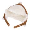 Ylucky Baby Winter Trooper Hat Earflap Ushanka Cap Suede Russian Trapper Hat Infant Beanie Hat with Earflap view 4