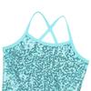 Agoky Kids Girl's Sparkling Ballet Tutu Dress Dance wear Costumes Gymnastics Leotard Gym Party Turquoise 3-4 view 4